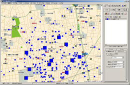 商圏分析・エリアマーケティングソフト TerraMapWeb　画面例3